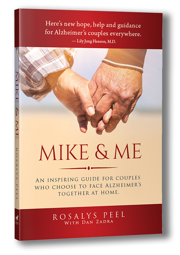 Mike and Me Book cover image includes photo of two adjoined hands